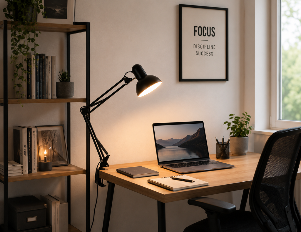 Lampe de Bureau Vintage Industrielle